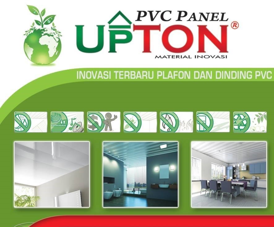 DISTRIBUTOR SUPPLIER UPTON PLAFON PVC DAN DINDING PVC 